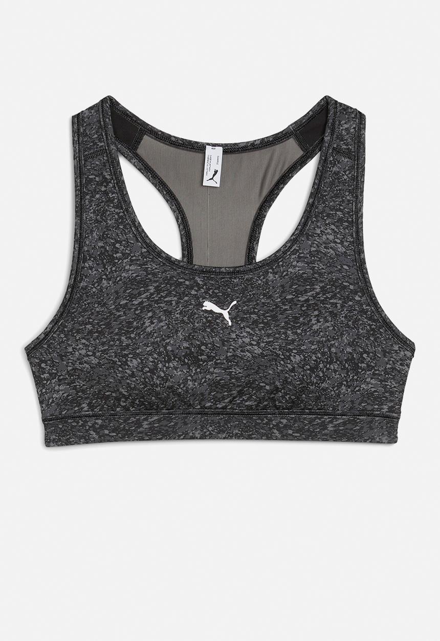 PUMA - 4KEEPS BRA - PADDED - PEBBLE PRINT Cool
