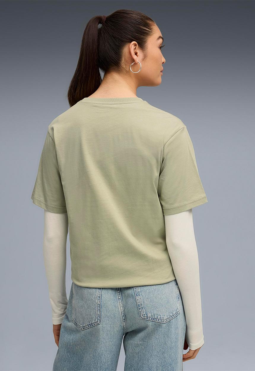PUMA - Plus ESS Relaxed Tee W Lux Army
