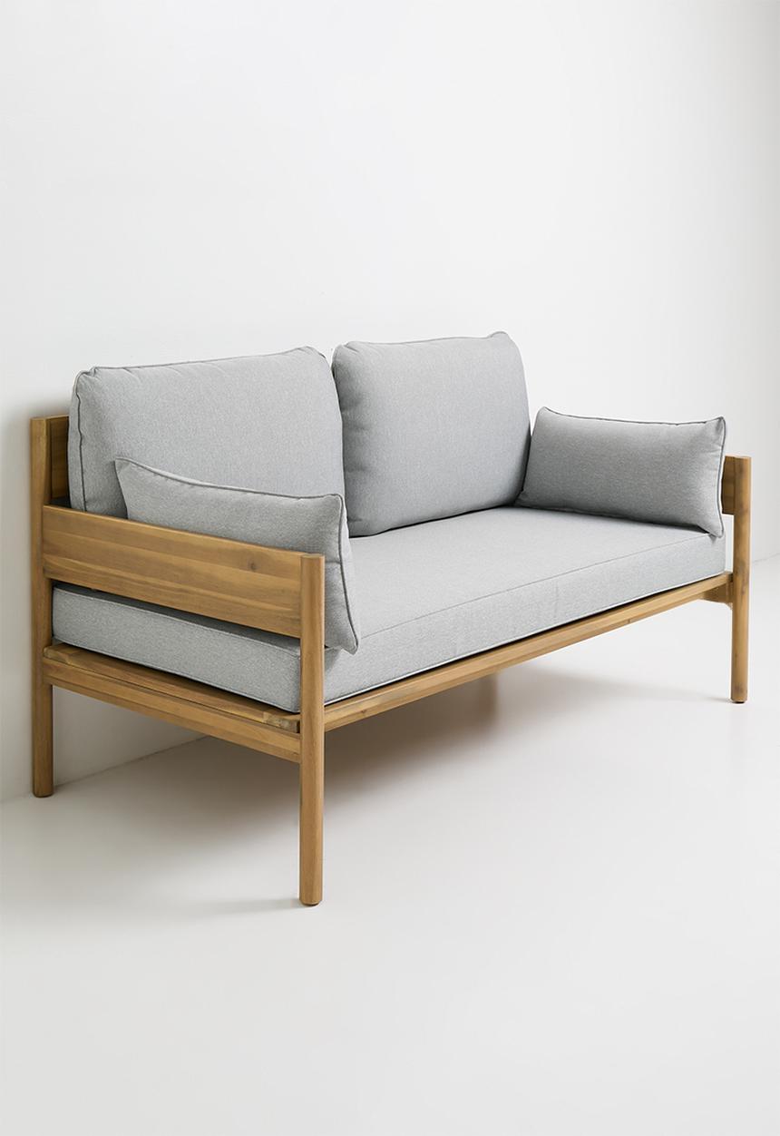 Sixth Floor - Squishy Outdoor 2.5 Seater Sofa - Natural