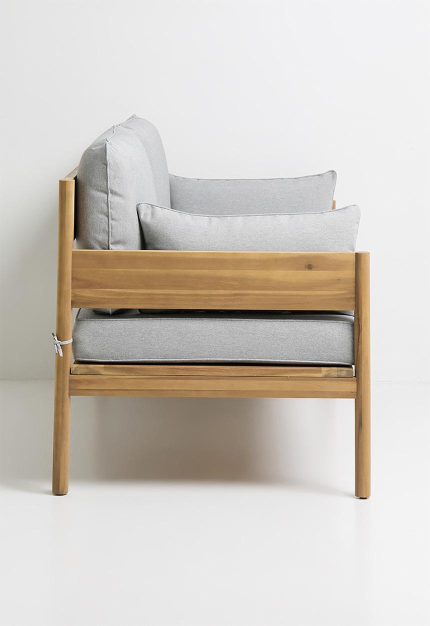 Sixth Floor - Squishy Outdoor 2.5 Seater Sofa - Natural
