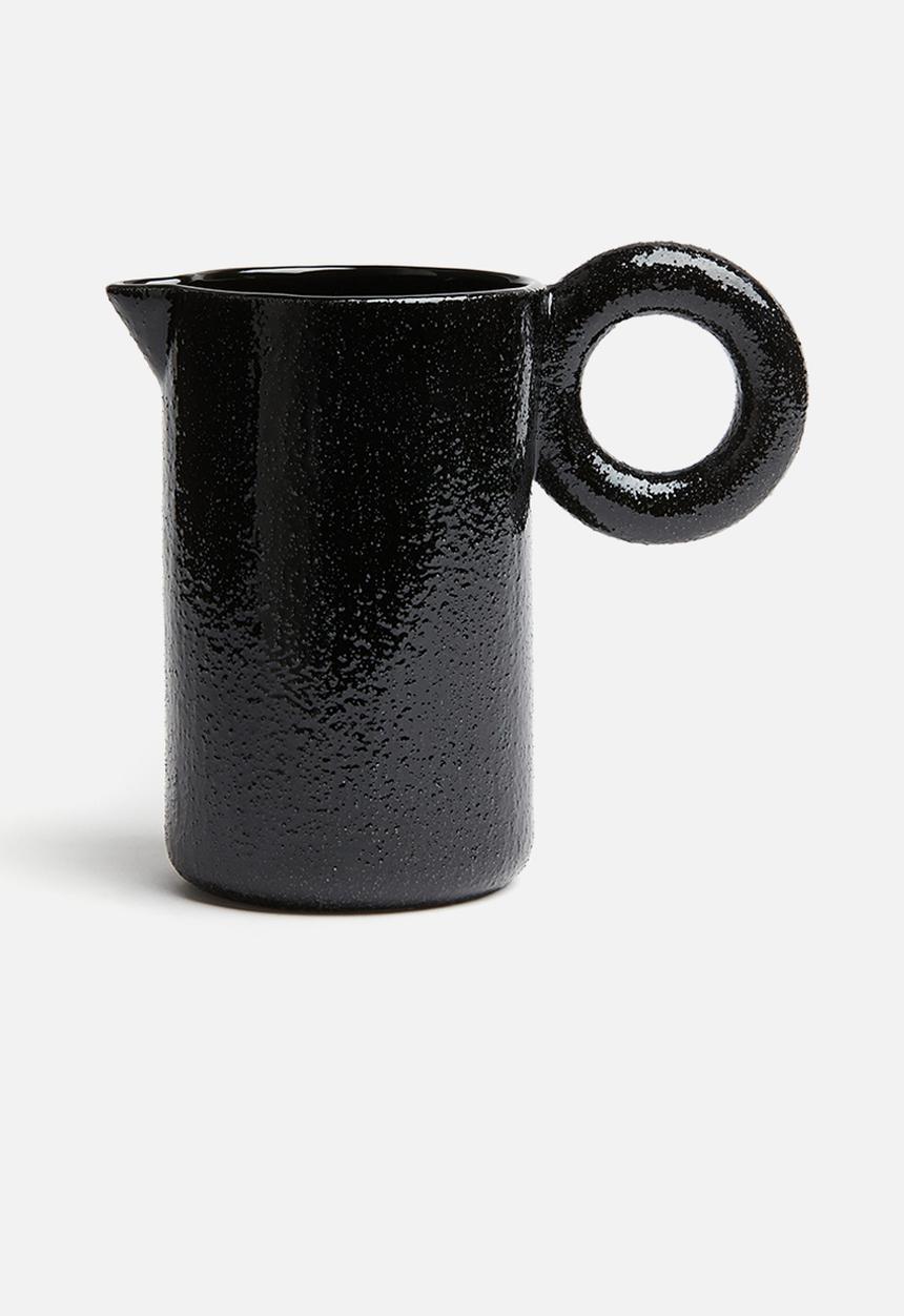 H&M - Stoneware jug - black
