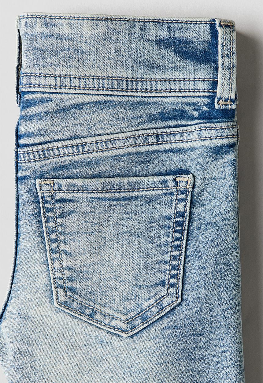 H&M - Superstretch flared leg jeans - light denim blue