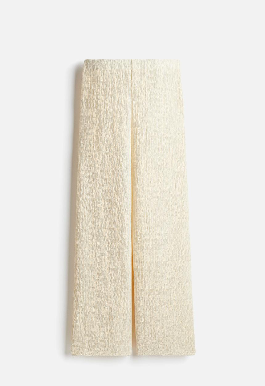 H&M - Jersey trousers - cream