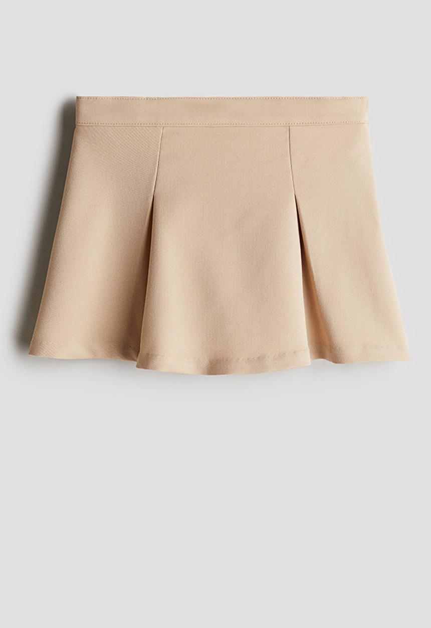 H&M - Pleated skirt - beige