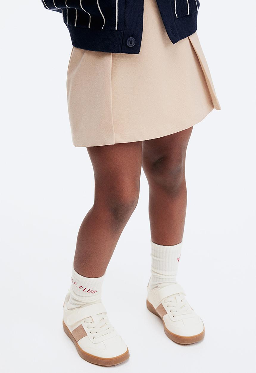 H&M - Pleated skirt - beige