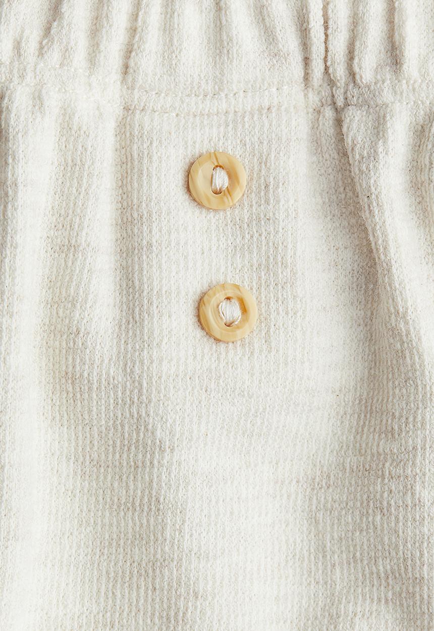 H&M - Cotton joggers - light beige