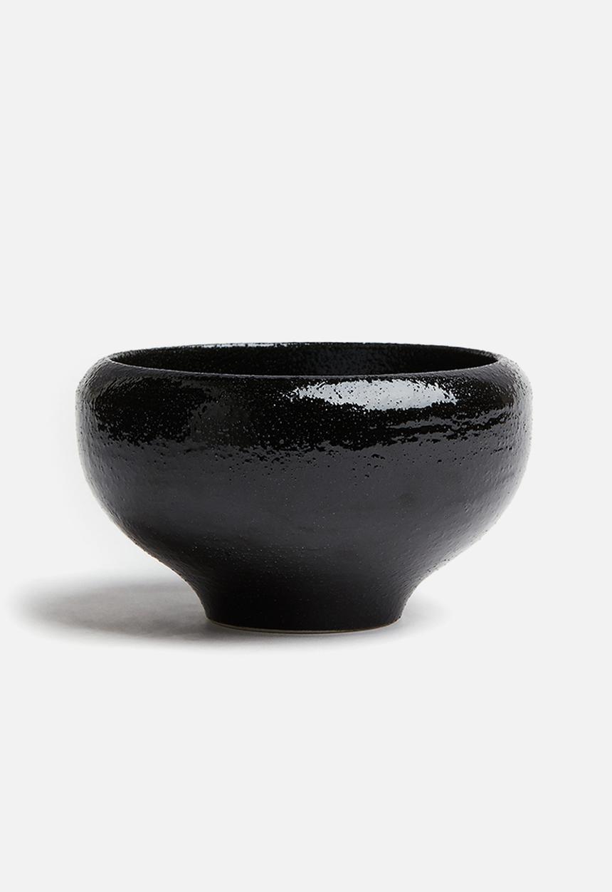 H&M - Stoneware bowl - black