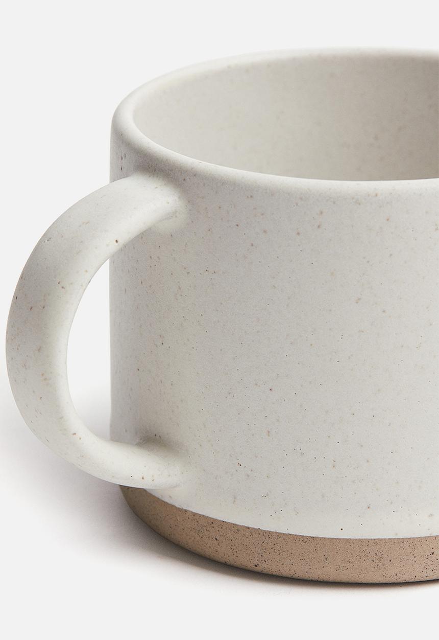 H&M - Reactive-glaze stoneware mug - white
