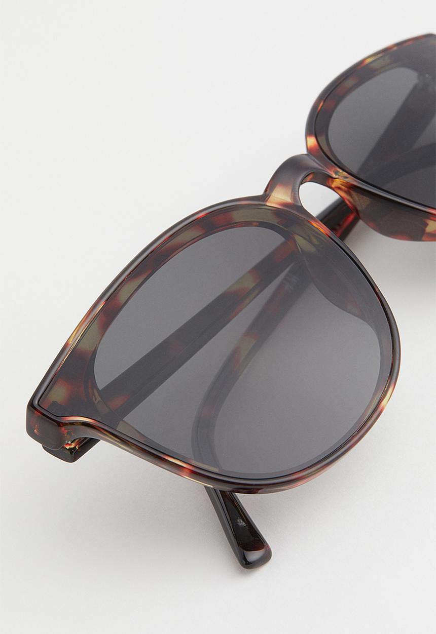 H&M - Sunglasses - brown tortoiseshell pattern
