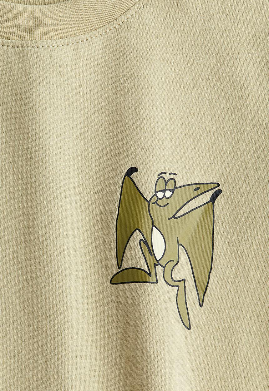 H&M - Printed t-shirt - dusty yellow