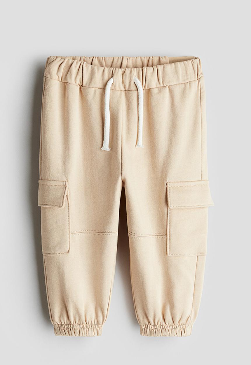 H&M - Cargo-style joggers - beige