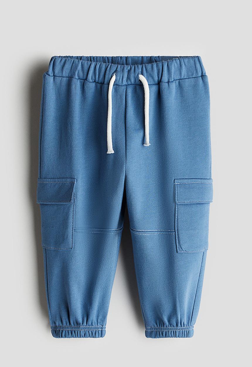 H&M - Cargo-style joggers - blue
