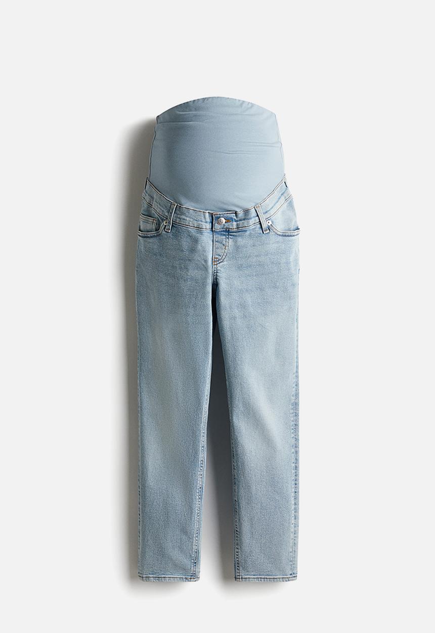 H&M - Mama slim ankle jeans - light denim blue