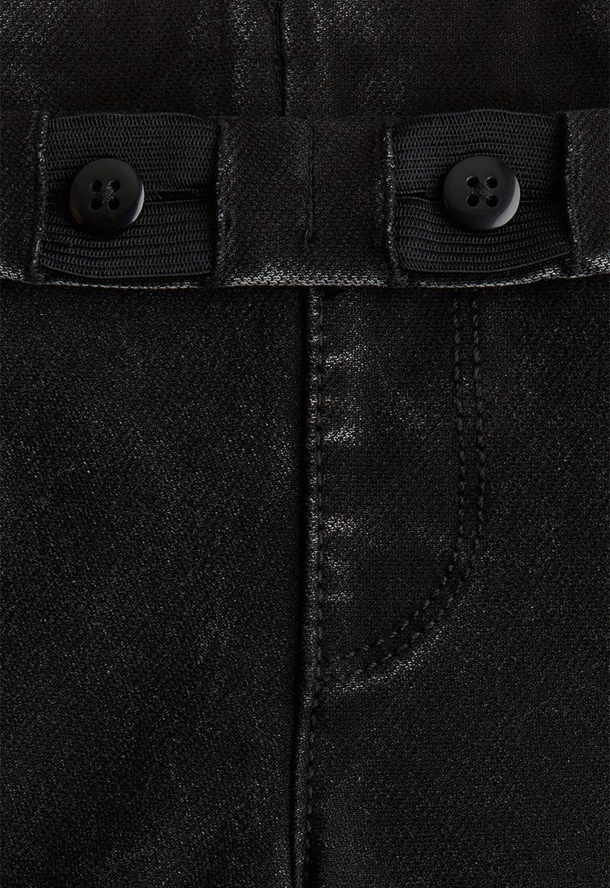 H&M - Wide denim-look trousers - dark grey