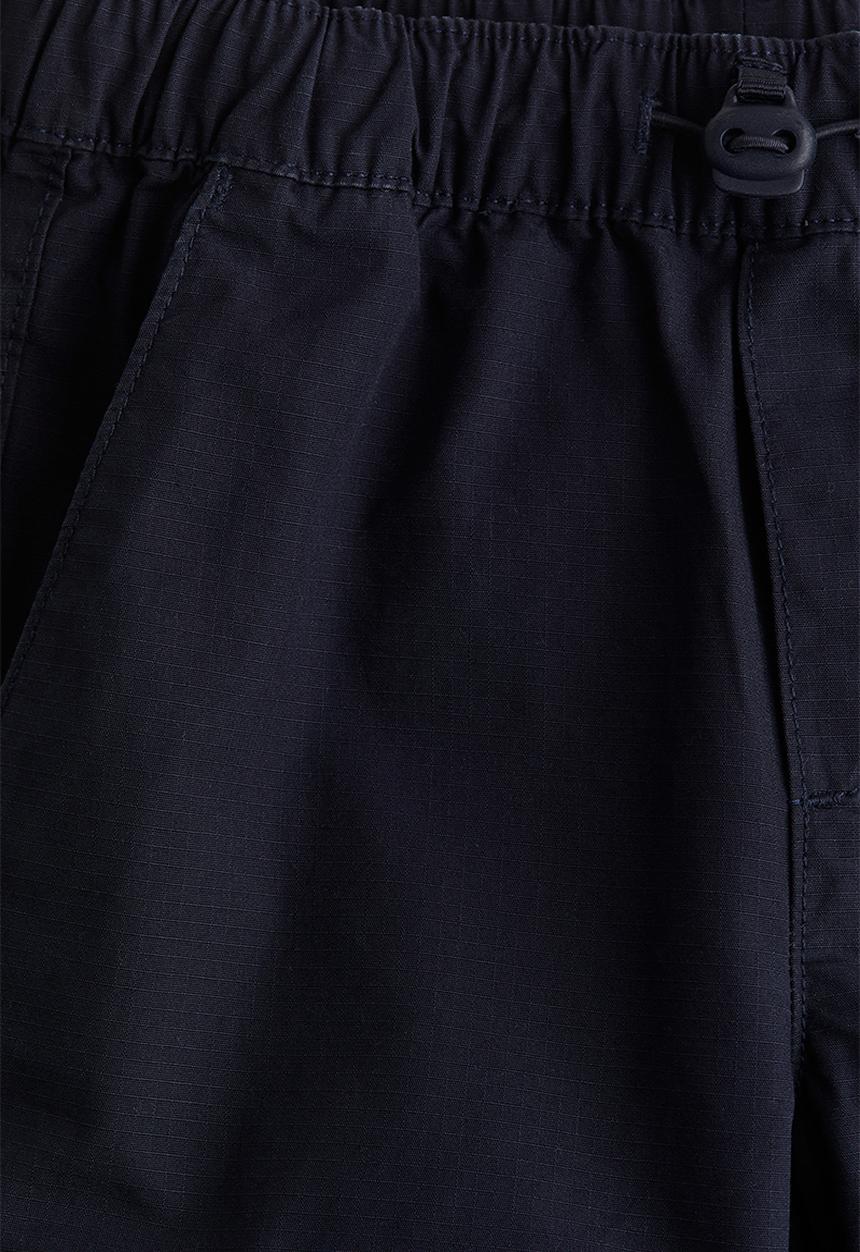 H&M - Cotton cargo trousers - navy blue
