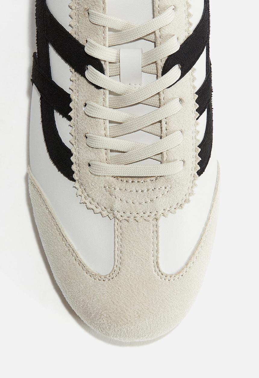H&M - Trainers - white & light beige