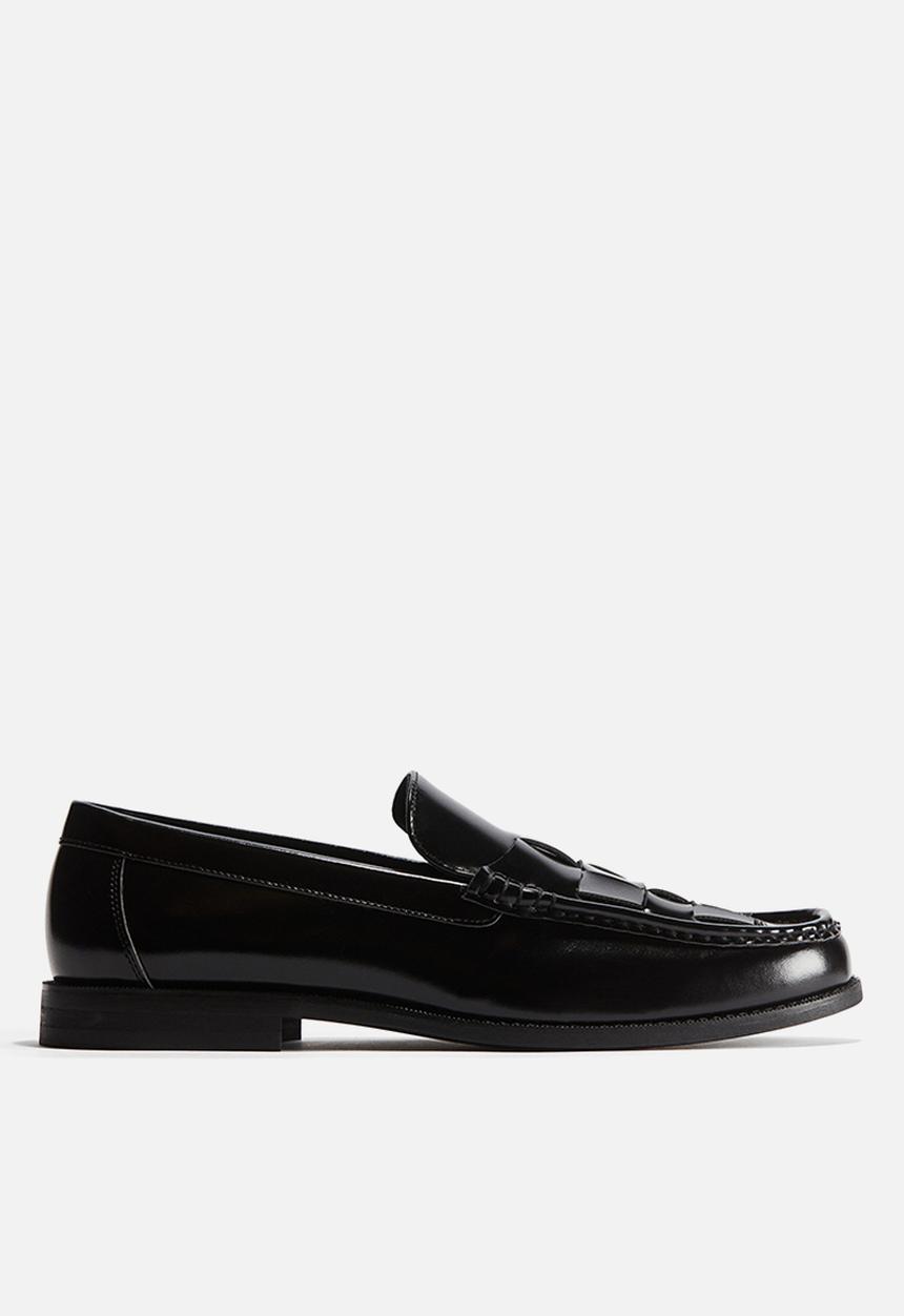 H&M - Braided loafers - black