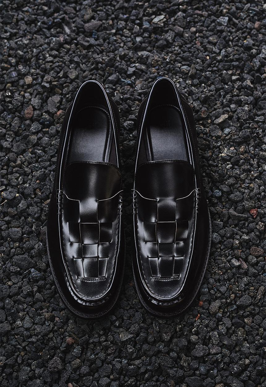 H&M - Braided loafers - black