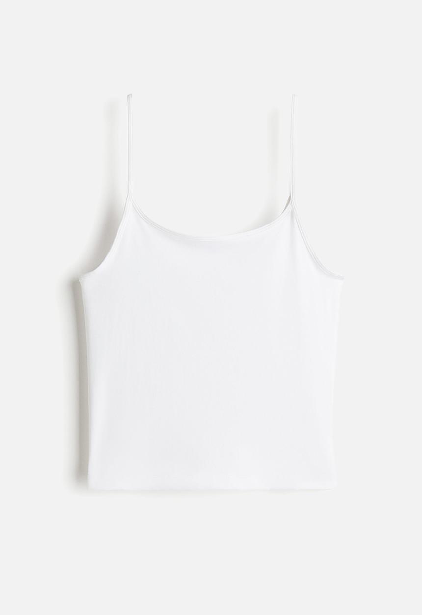 H&M - Strappy top - white