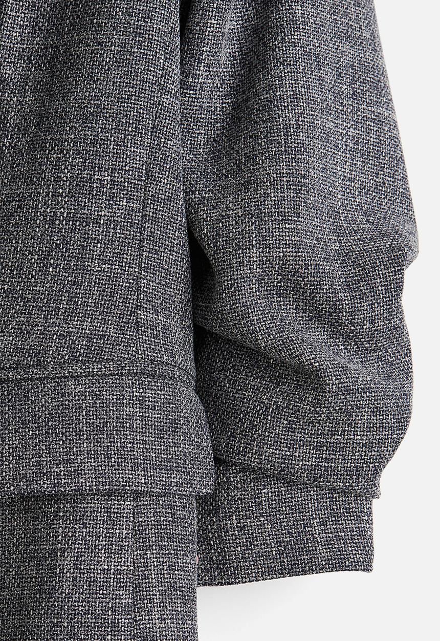 H&M - Gathered-sleeve blazer - blue