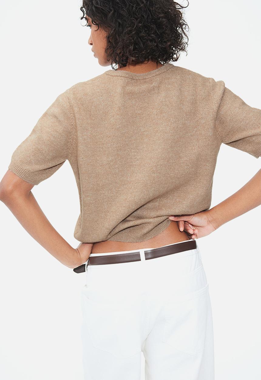H&M - Fine-knit jumper - beige