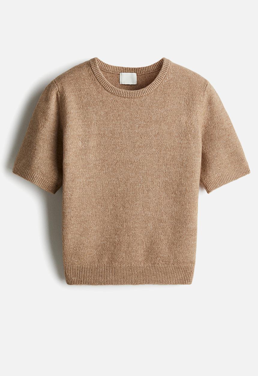 H&M - Fine-knit jumper - beige