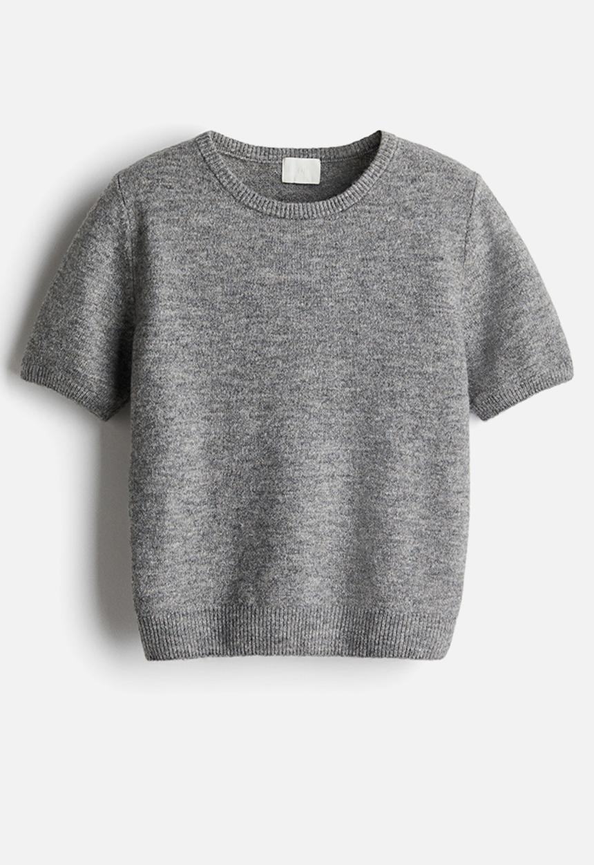 H&M - Fine-knit jumper - grey