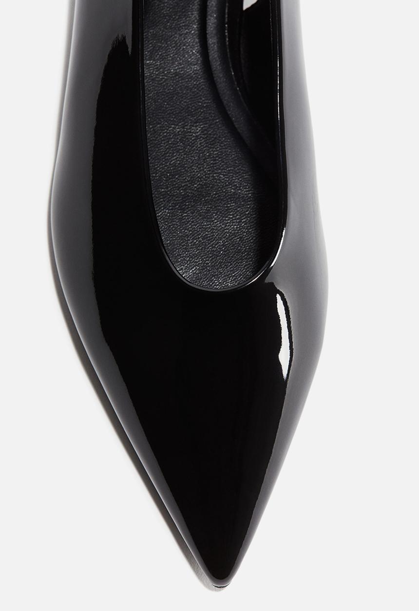 H&M - Pointed slingbacks - black