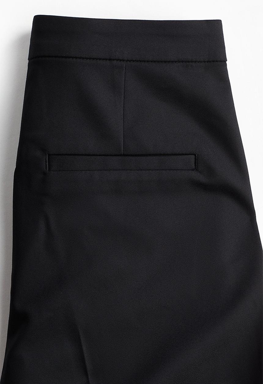 H&M - Tailored cigarette trousers - black