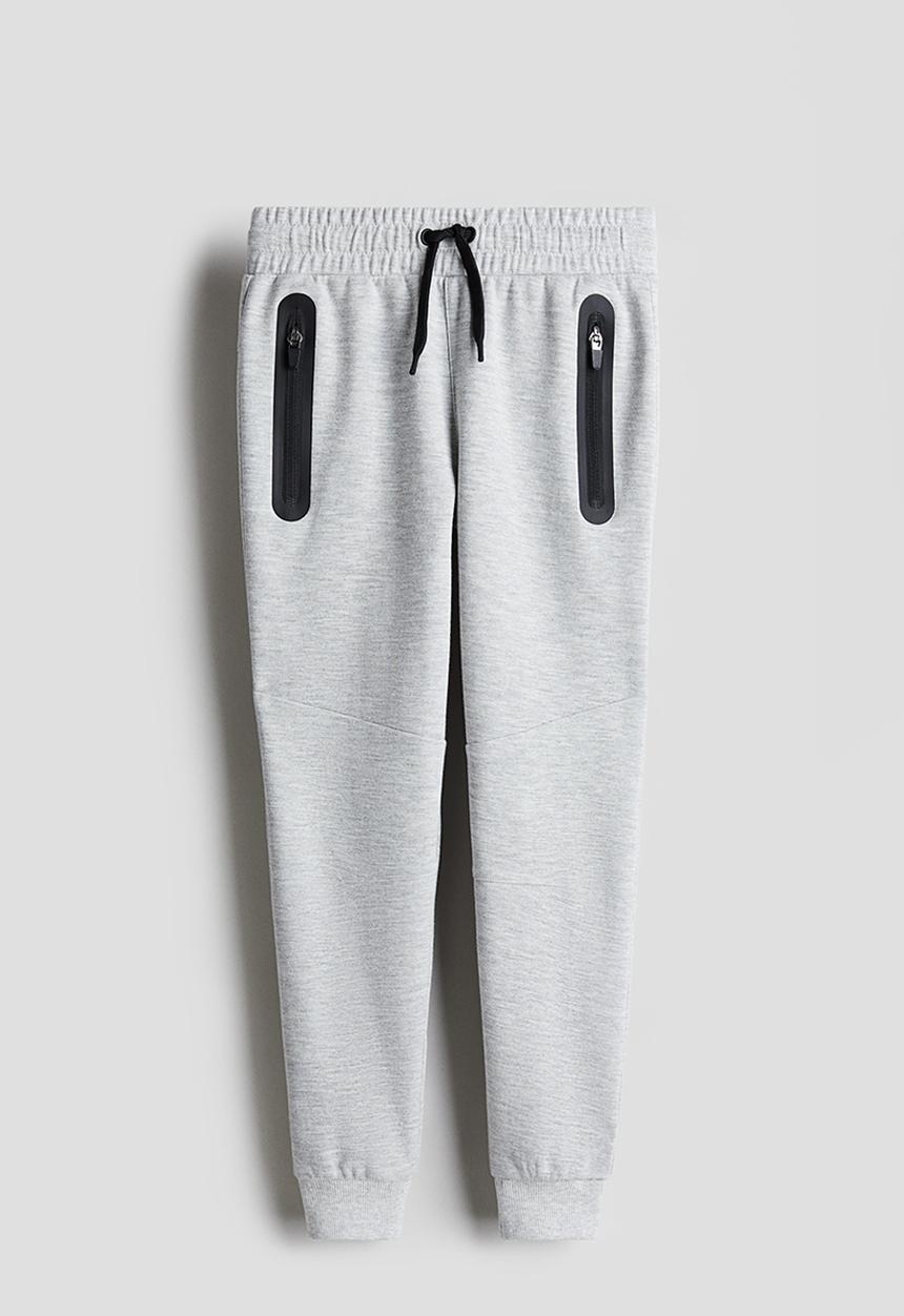 H&M - Heavy jersey joggers - light grey