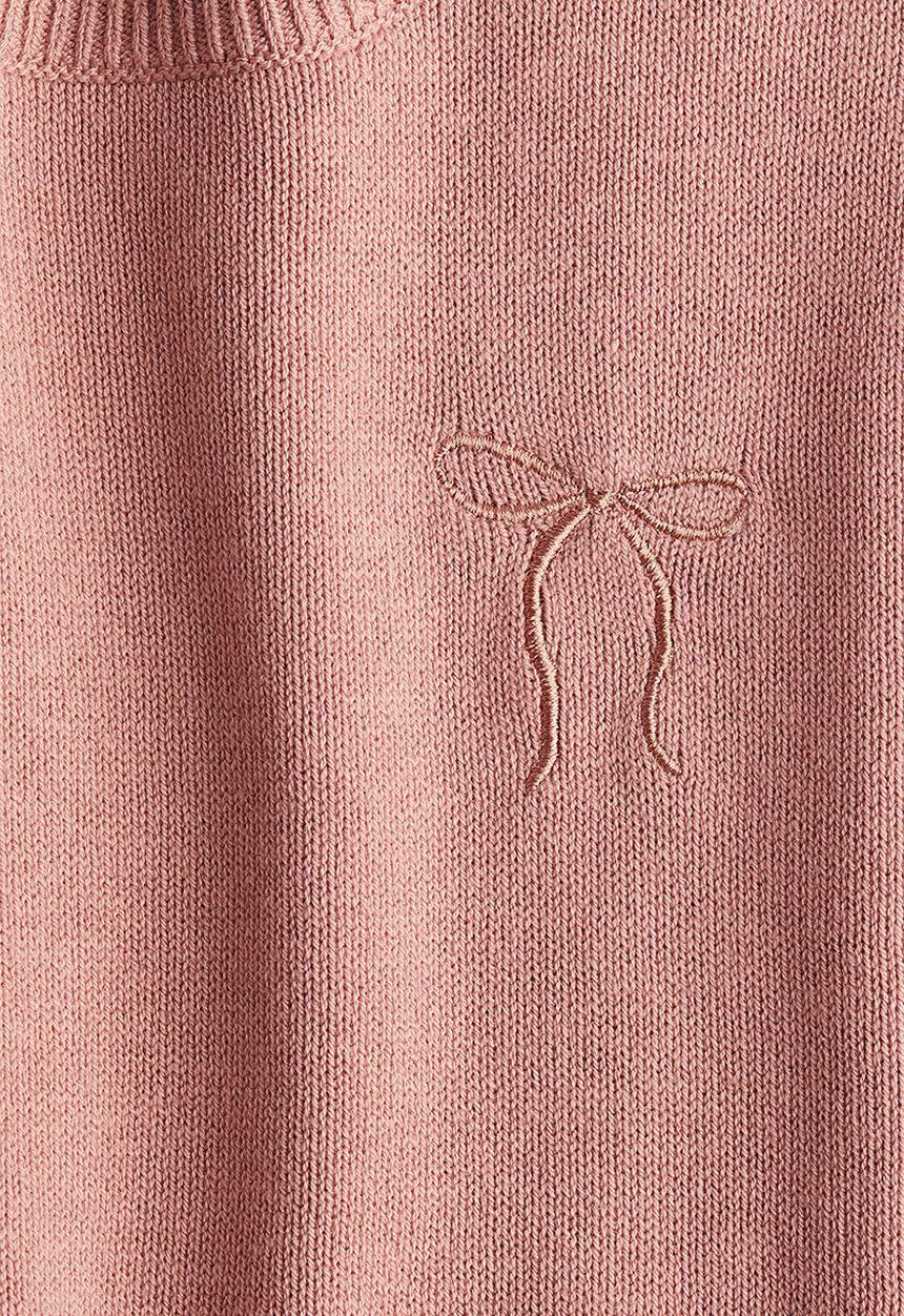H&M - Sheer satin skirt - dusty pink