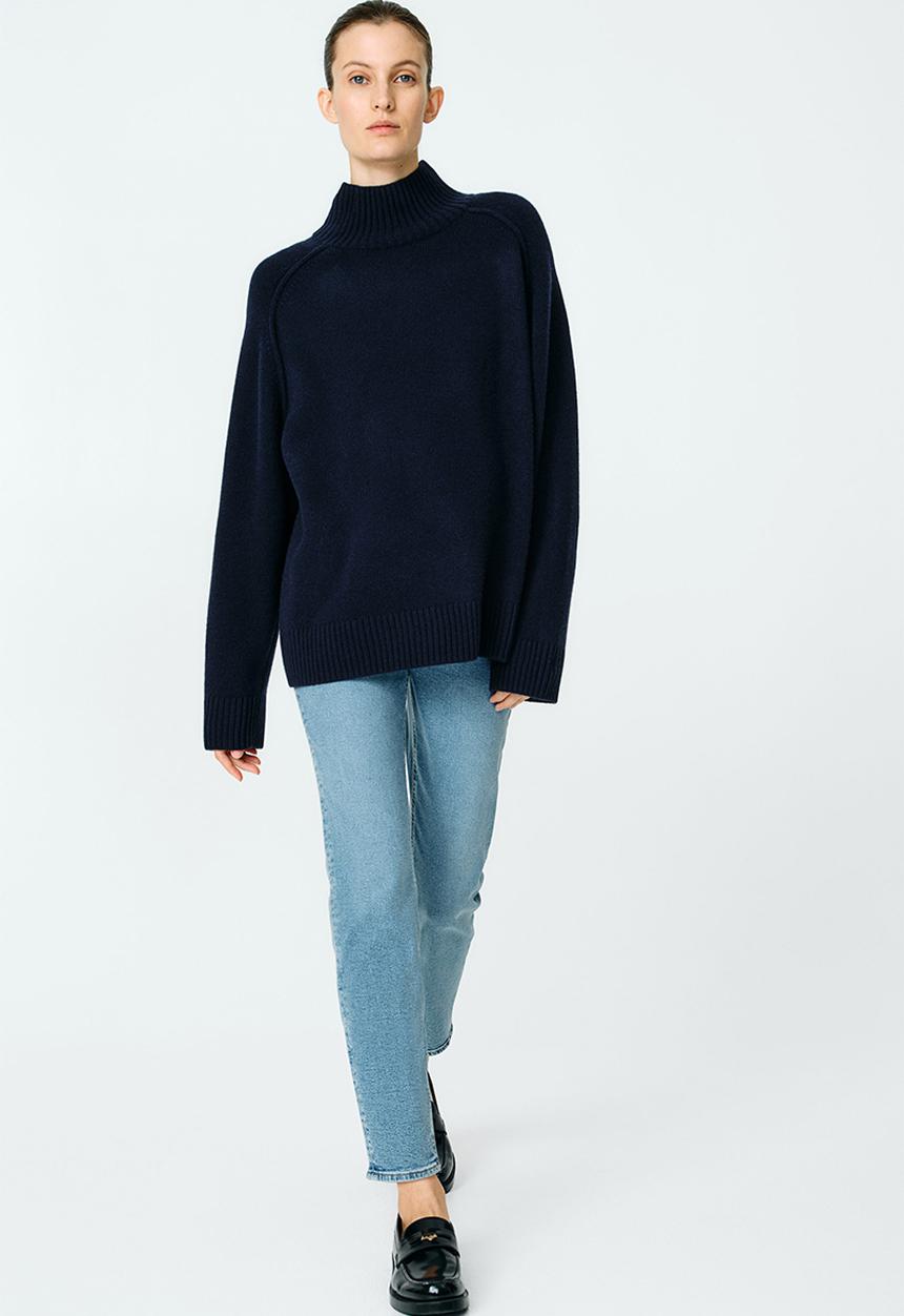H&M - Mama slim ankle jeans - denim blue