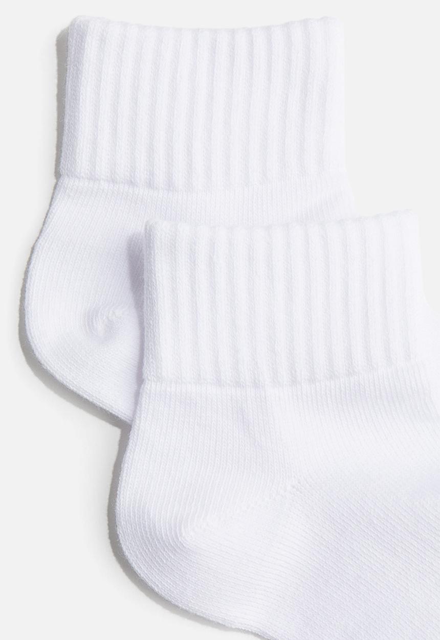 H&M - 3-pack sports socks with drymove™ - white