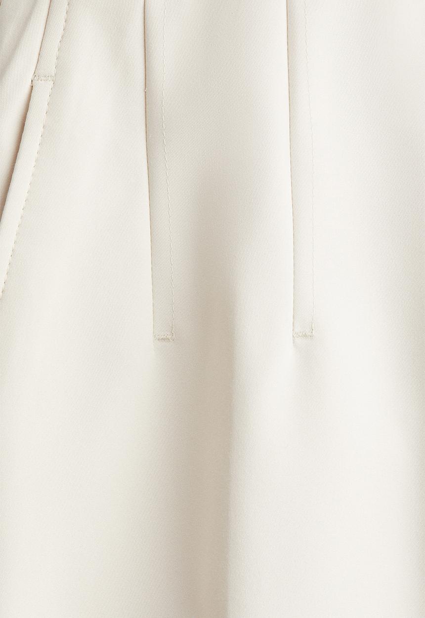 H&M - Dart-waist culottes - cream