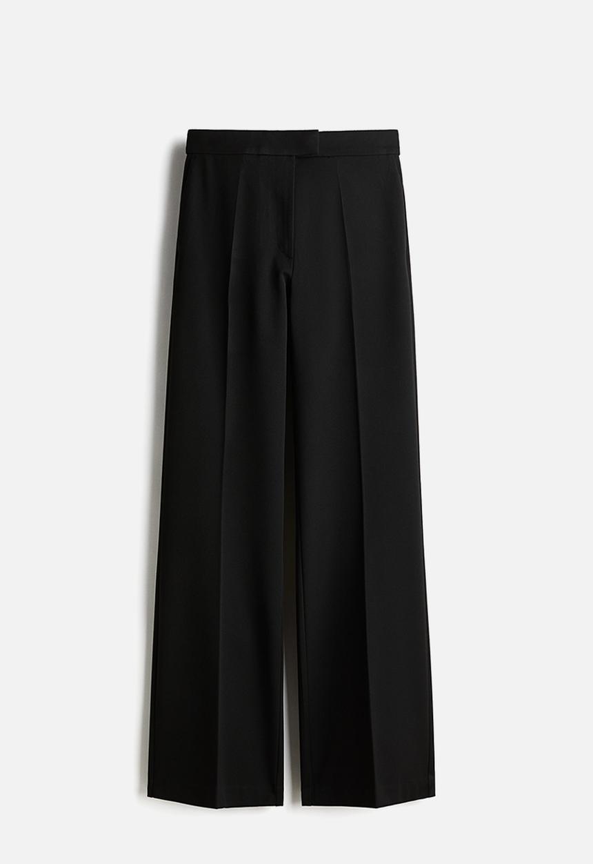 H&M - Bootcut trousers - black