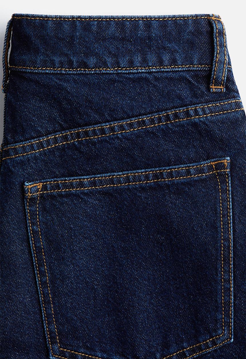 H&M - Denim bermuda shorts - dark denim blue