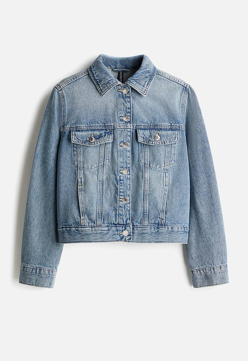 H&M - Denim jacket - light denim blue