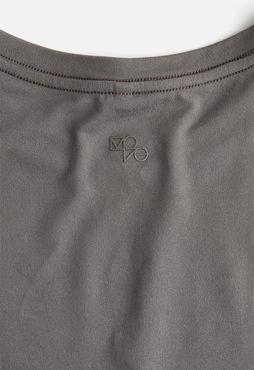 H&M - Sports top with drymove™ - dark grey