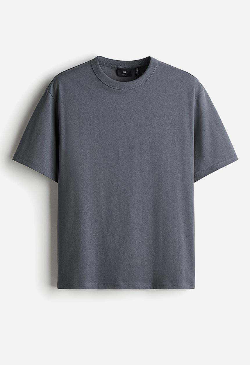 H&M - Coolmax® loose fit t-shirt - dark grey