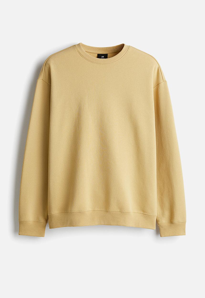 H&M - Loose fit sweatshirt - yellow