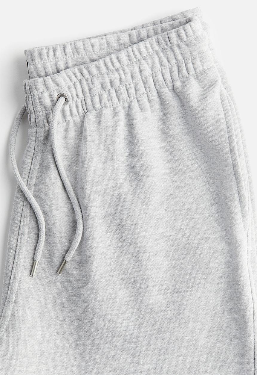 H&M - Regular fit sweatpants - light  grey marl