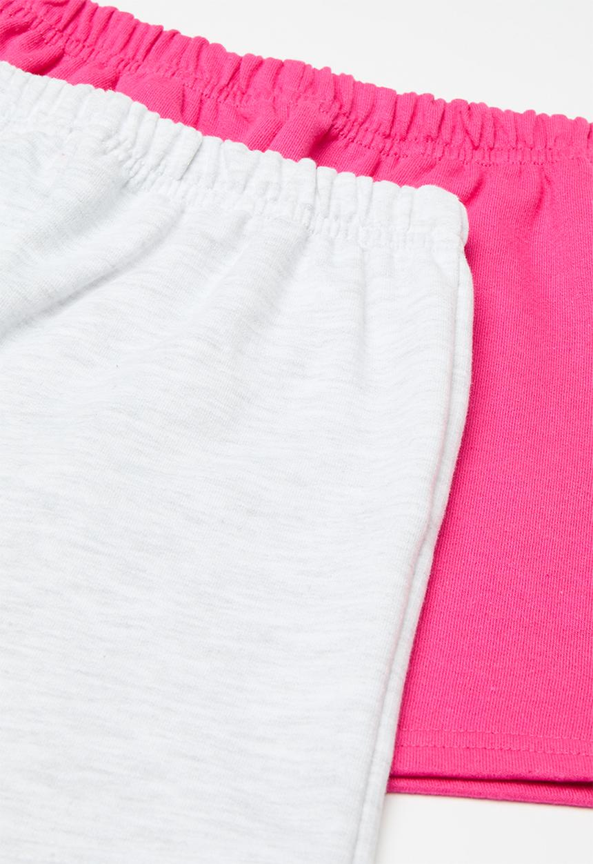 Pop Candy - 2 Pack shorts - ice & pink