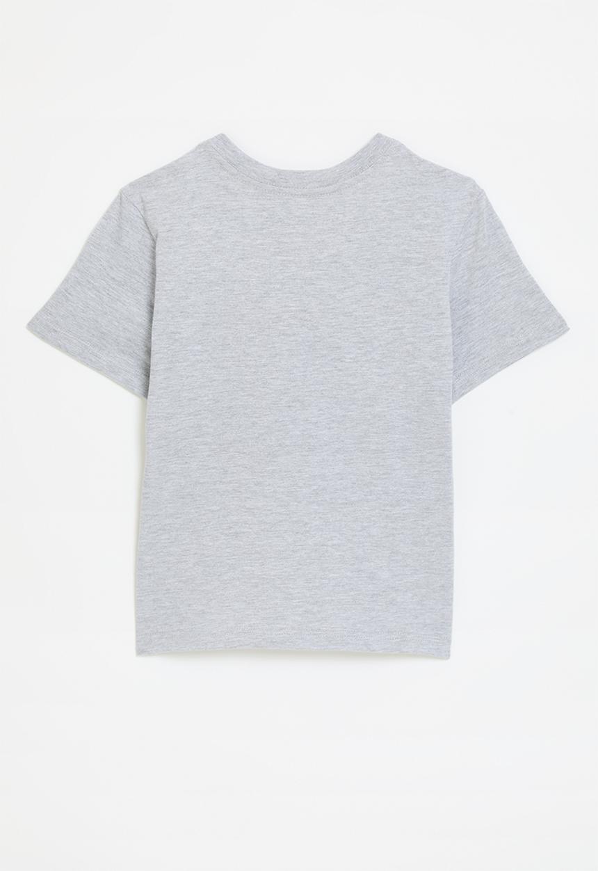 Pop Candy - Graphic tee - grey/maroon