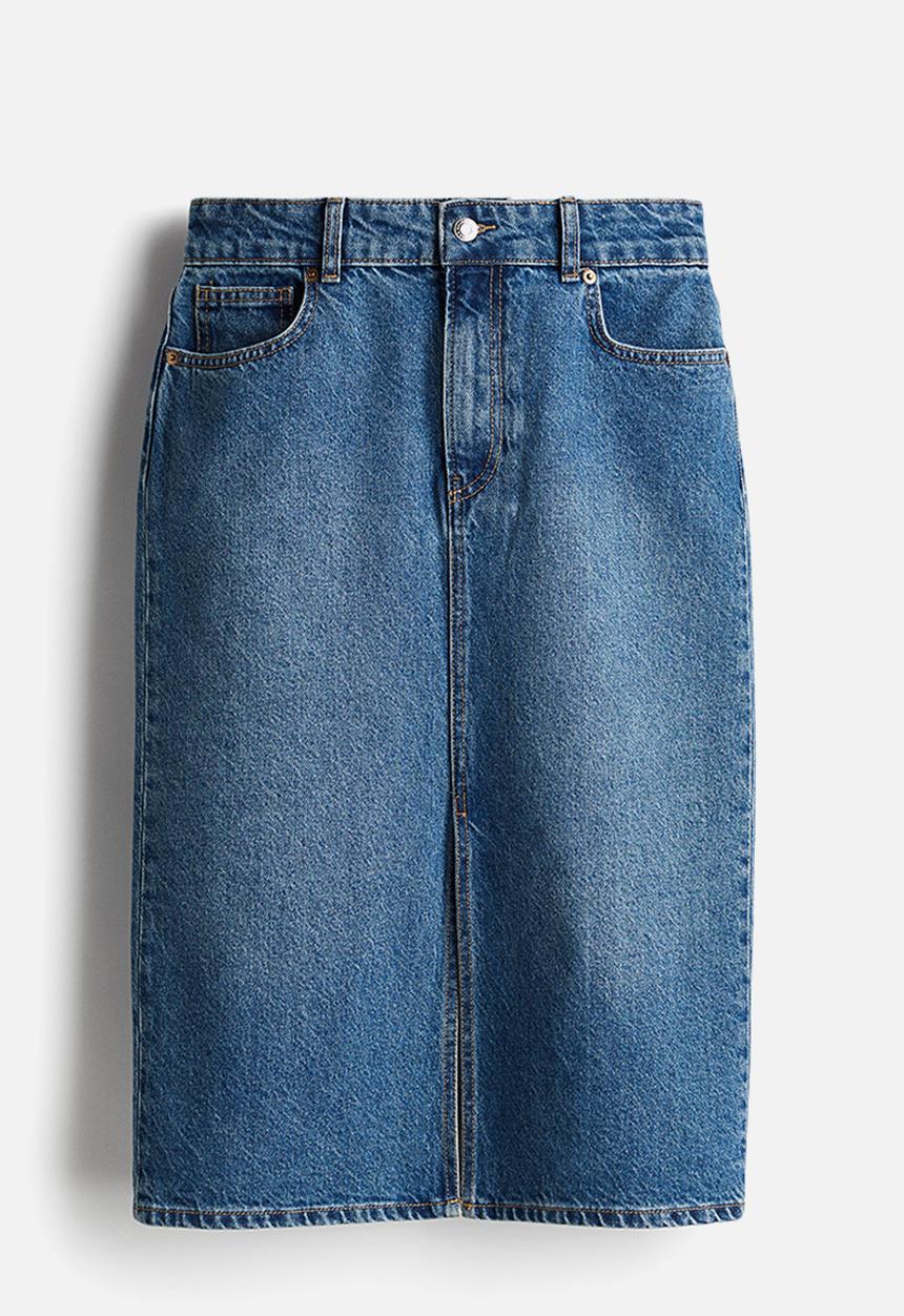 H&M - Denim skirt - blue