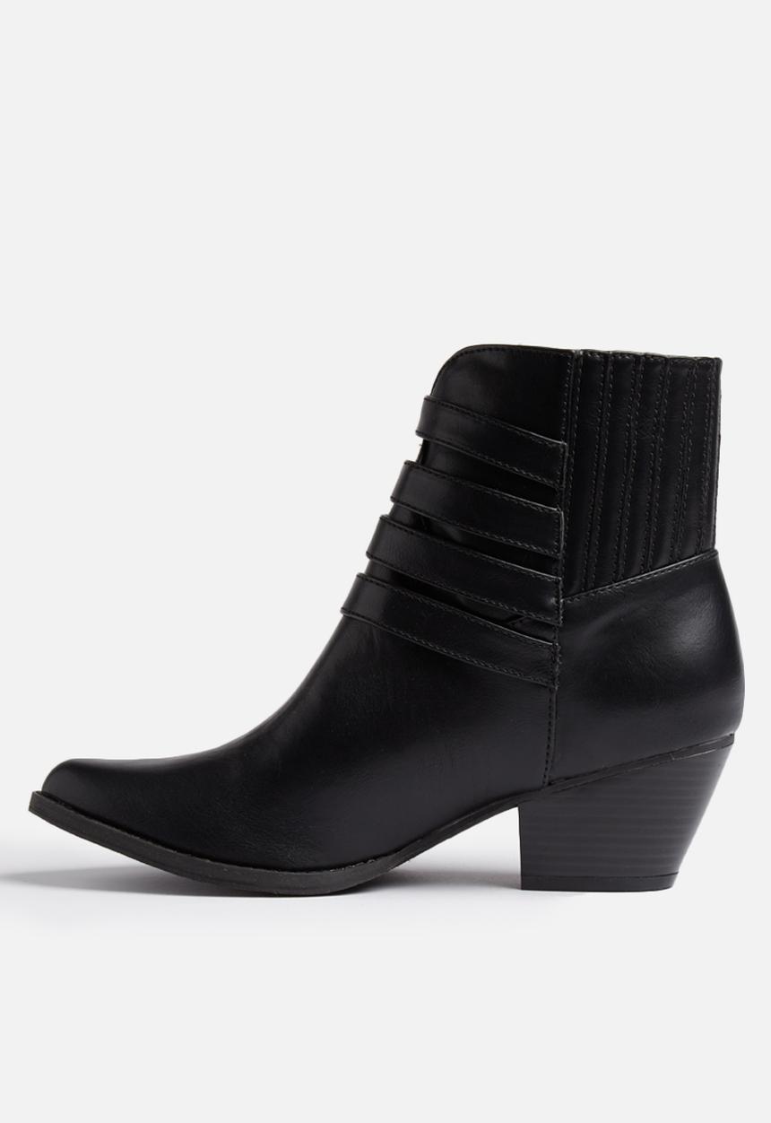 Glamorous - Buckled Cowboy Boot