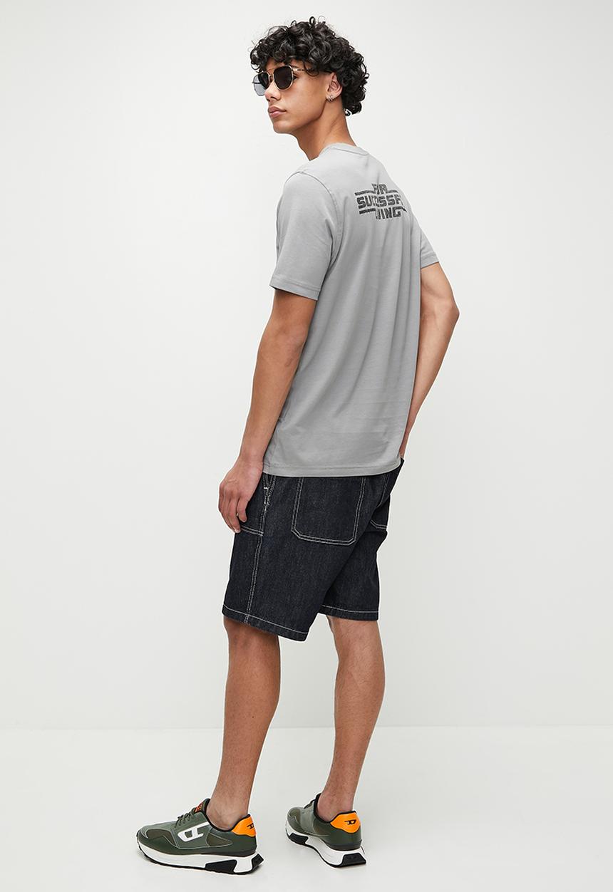 Diesel  - T-JUST-R9 T-SHIRT - grey