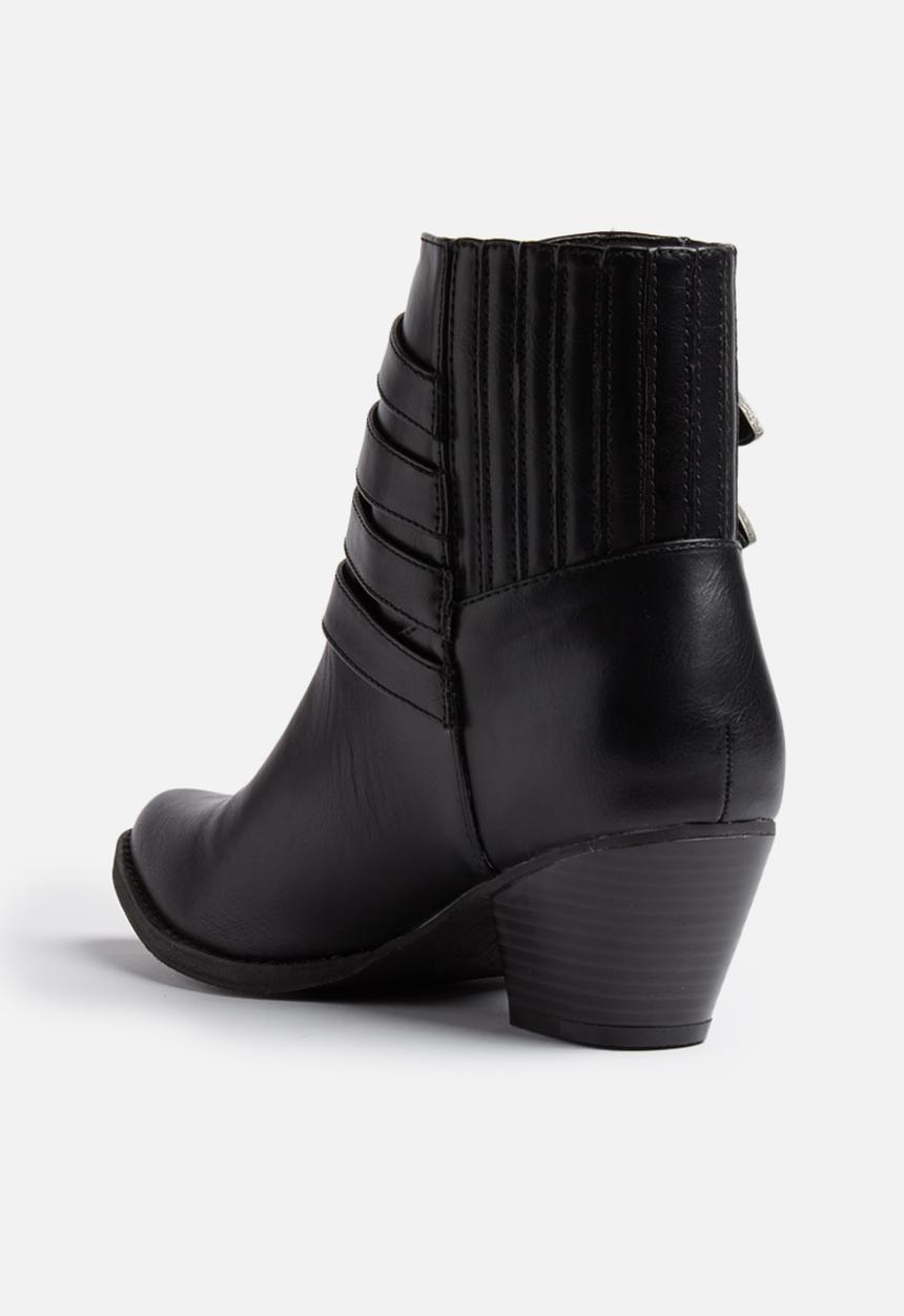 Glamorous - Buckled Cowboy Boot