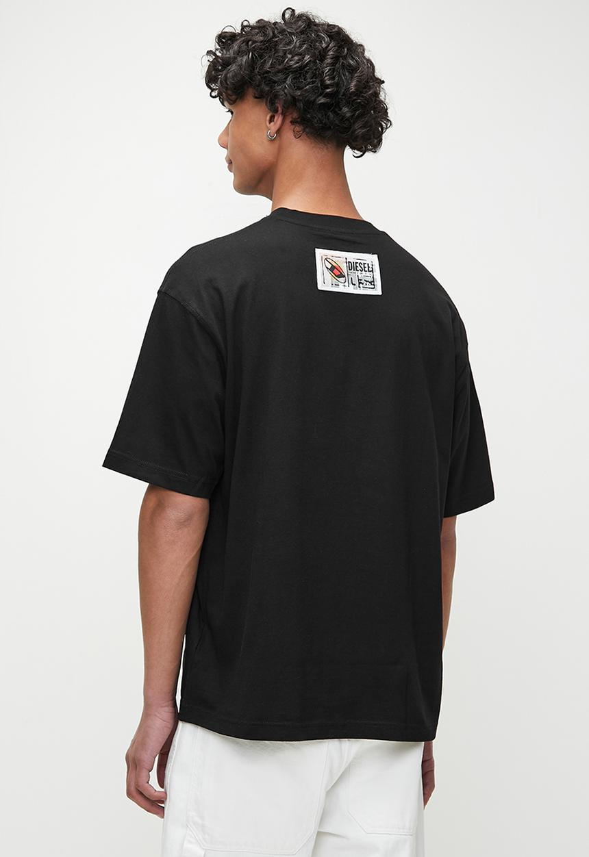 Diesel  - T-BOGGY-R23 T-SHIRT - black