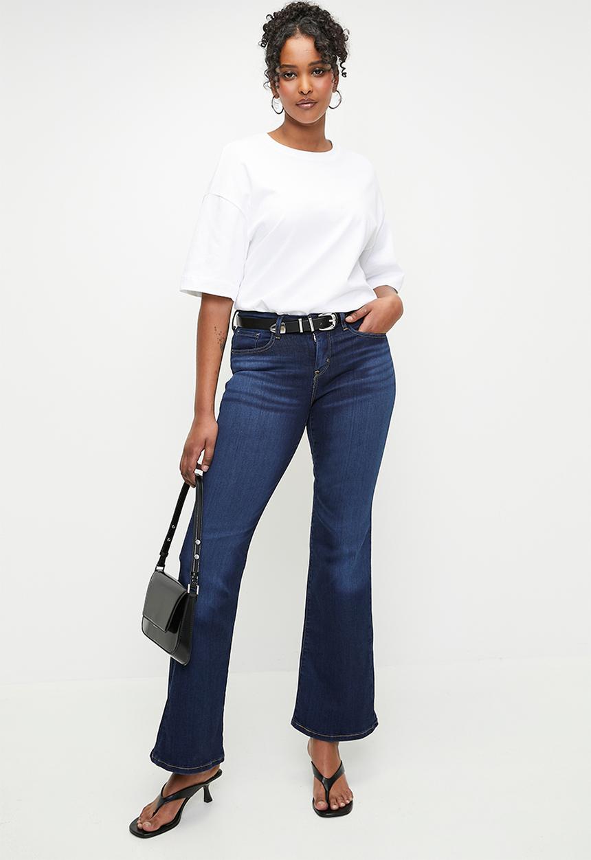 Levi’s® - Curvy Flare Jeans ZA - Chelsea Carbon Glow 