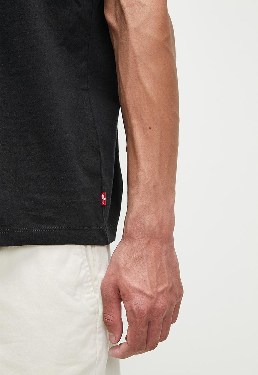 Levi’s® - Graphic crew neck tee za - vintage pecan & black